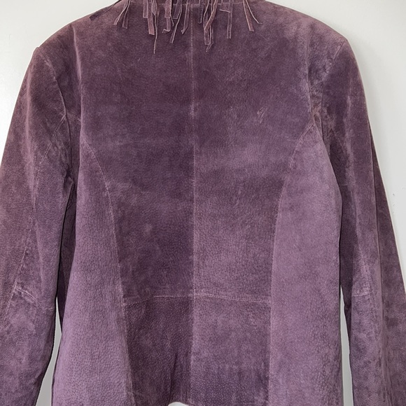 DIALOGUE fringe suede jacket - Picture 9 of 9